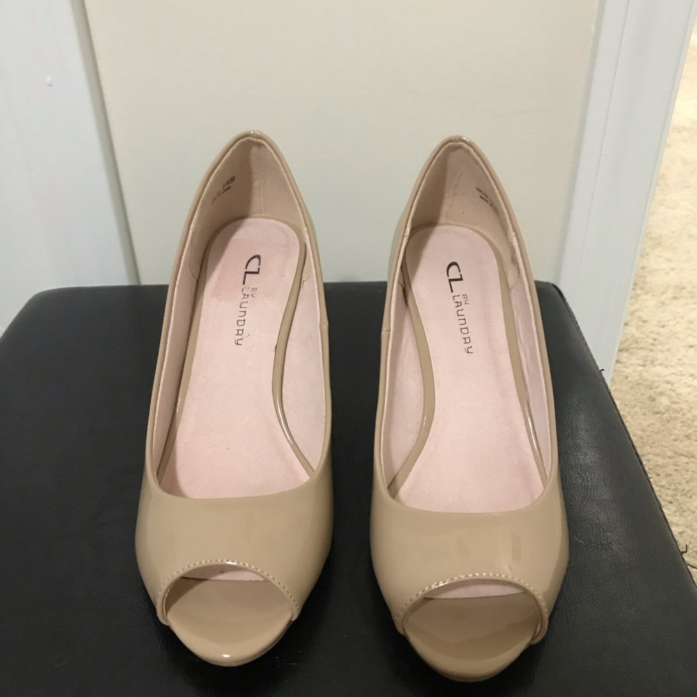Chinese Laundry Nolita Nude Patent